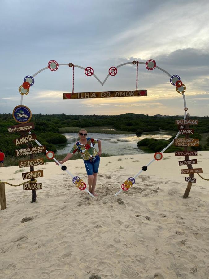 Apto Praia Da Taiba Vista Mar Ngoại thất bức ảnh